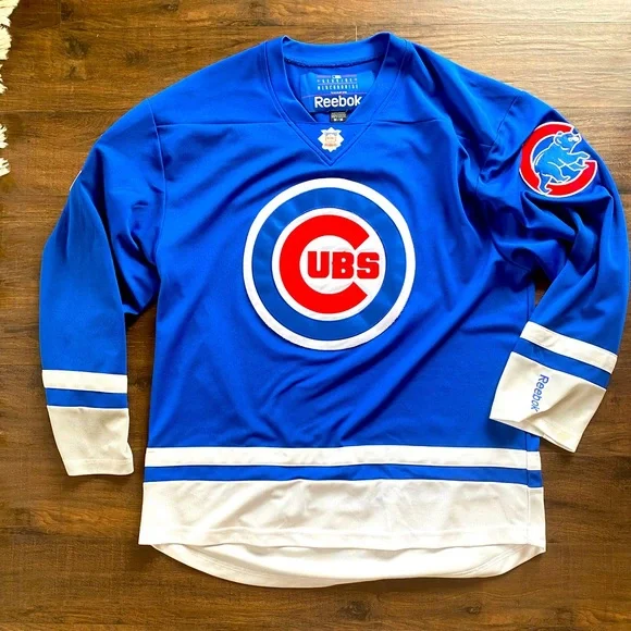 Cubs hockey sales jersey